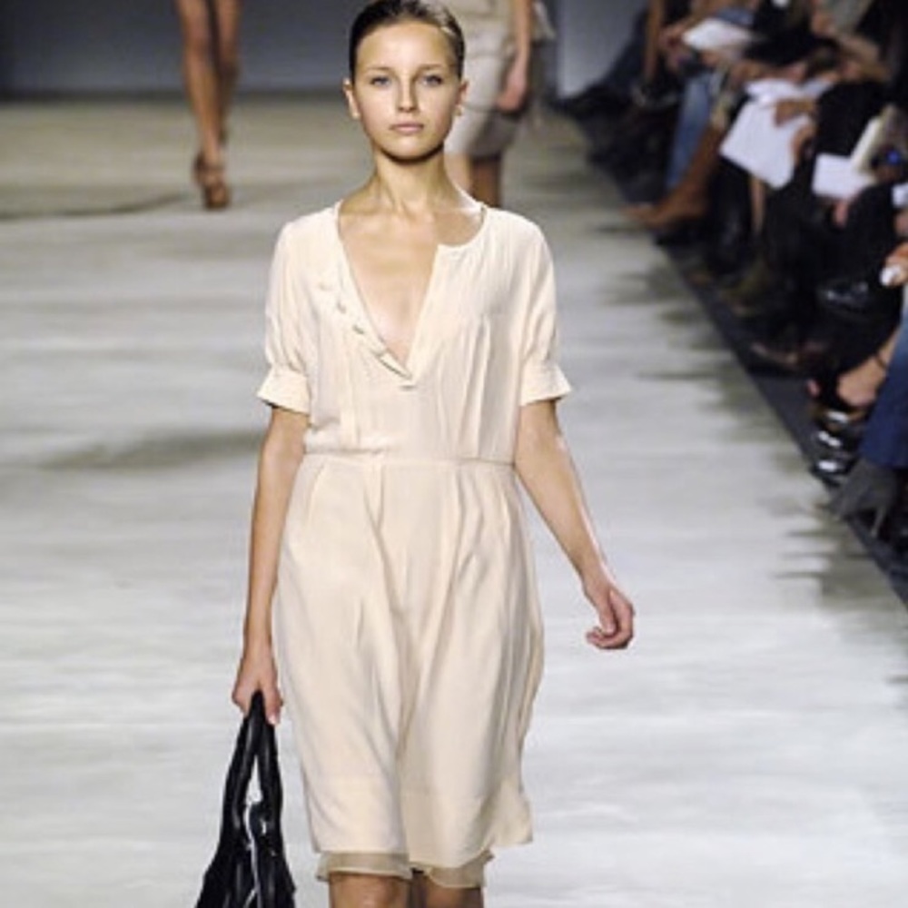 Chloe silk dress in black size 36/S/2